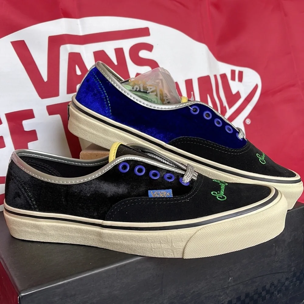 Vans Og Authentic Lx (Sinner'sclb)Bktrnsprntyw VN0A45JJ03E WMNS sneakers